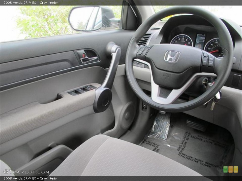 Gray Interior Photo for the 2008 Honda CR-V EX #56257949