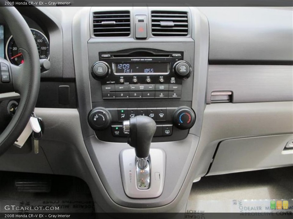 Gray Interior Controls for the 2008 Honda CR-V EX #56257955