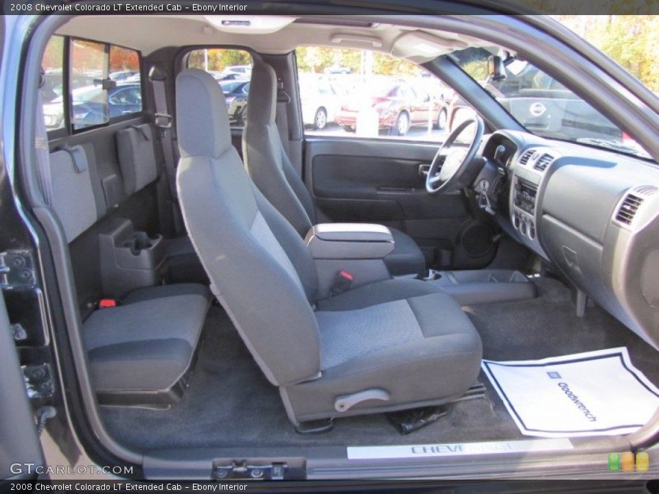 Ebony Interior Photo for the 2008 Chevrolet Colorado LT Extended Cab #56261516