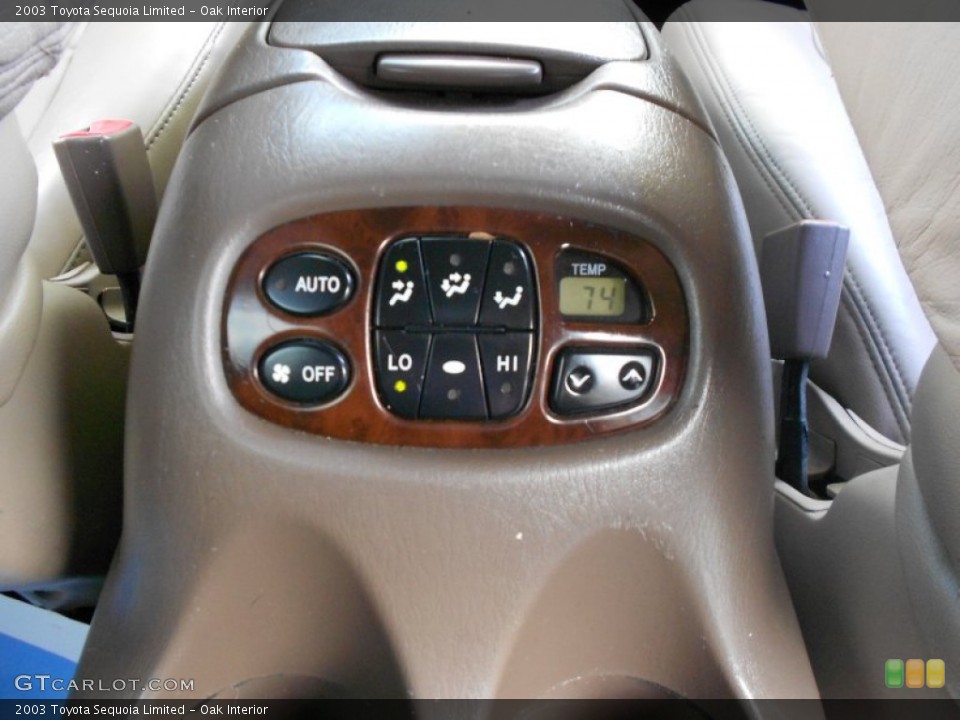 Oak Interior Controls for the 2003 Toyota Sequoia Limited #56262086