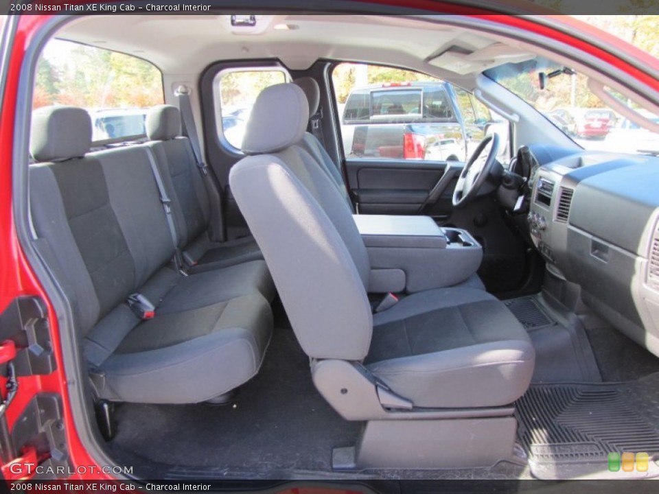 Charcoal Interior Photo for the 2008 Nissan Titan XE King Cab #56262524