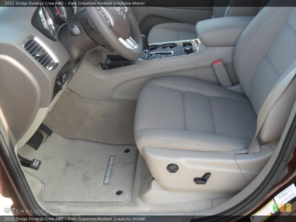 Dark Graystone/Medium Graystone Interior Photo for the 2012 Dodge Durango Crew AWD #56263409