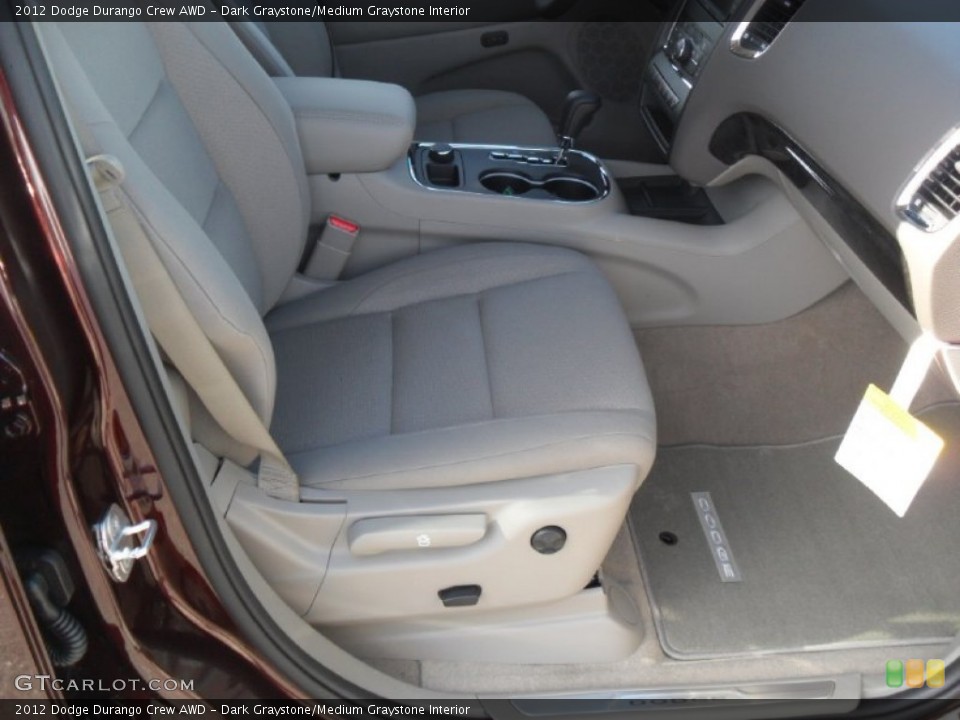 Dark Graystone/Medium Graystone Interior Photo for the 2012 Dodge Durango Crew AWD #56263544