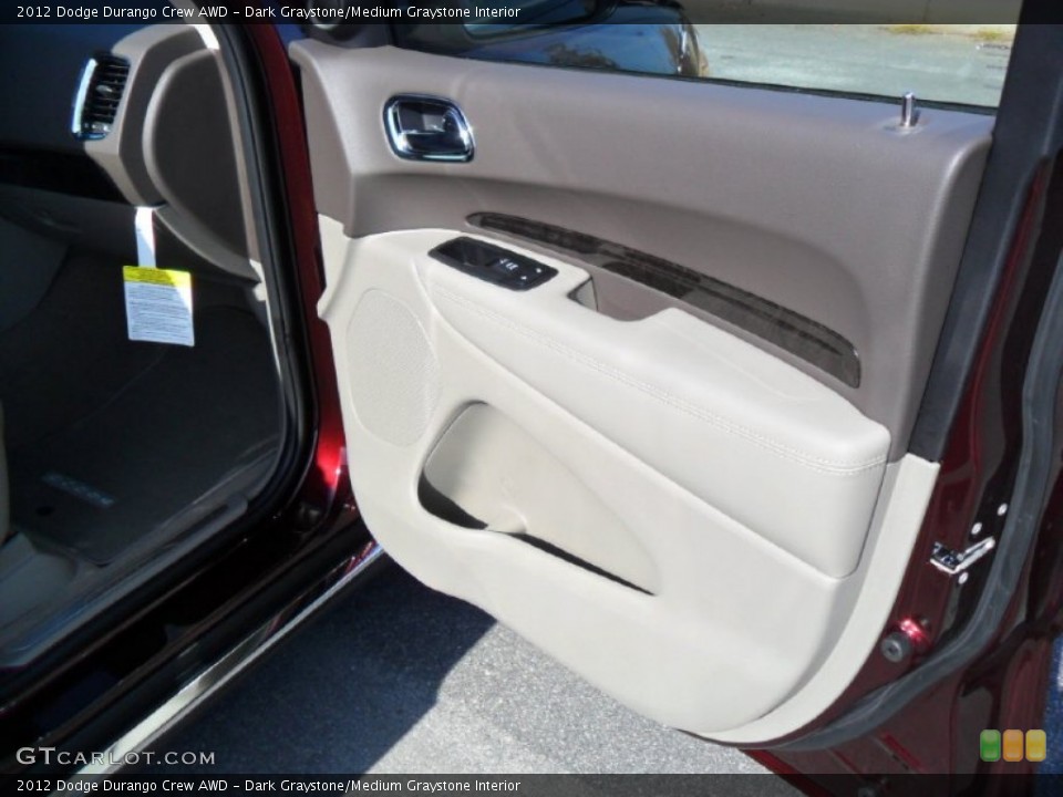 Dark Graystone/Medium Graystone Interior Door Panel for the 2012 Dodge Durango Crew AWD #56263562