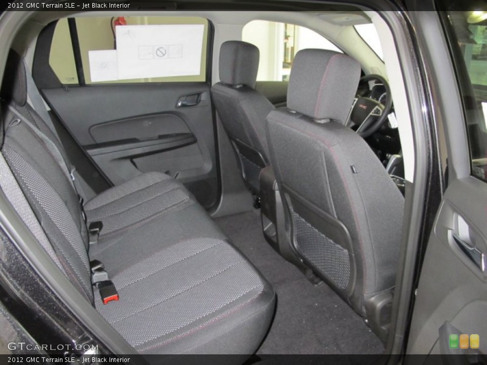 Jet Black Interior Photo for the 2012 GMC Terrain SLE #56263600