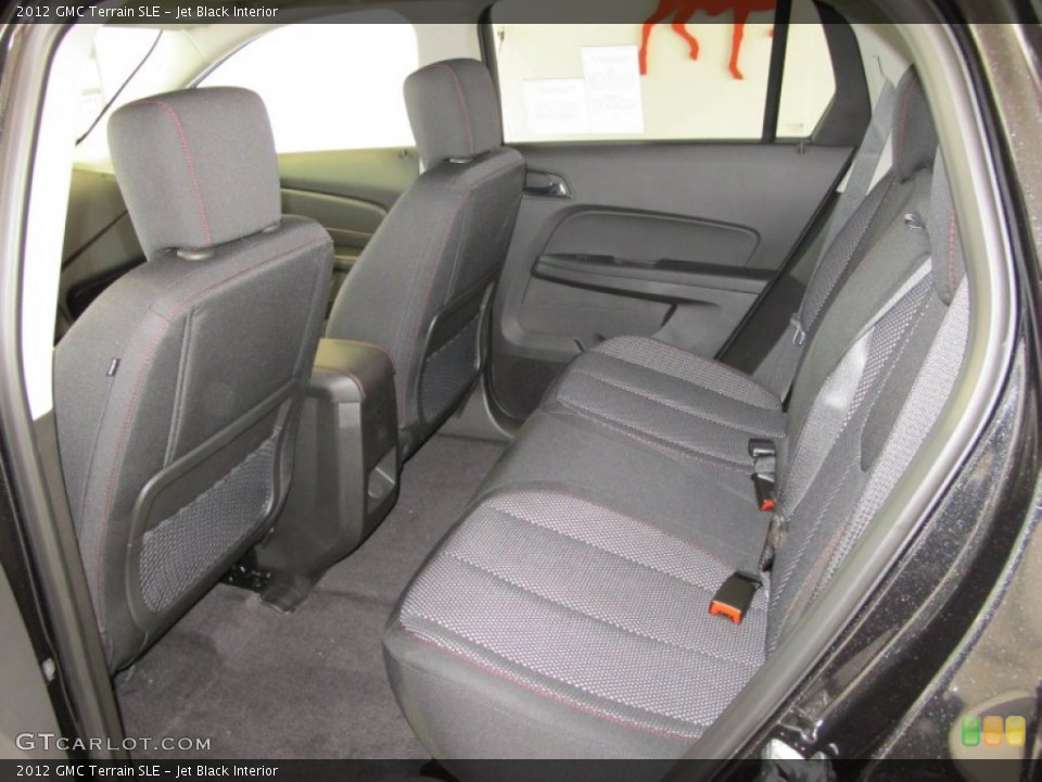 Jet Black Interior Photo for the 2012 GMC Terrain SLE #56263622