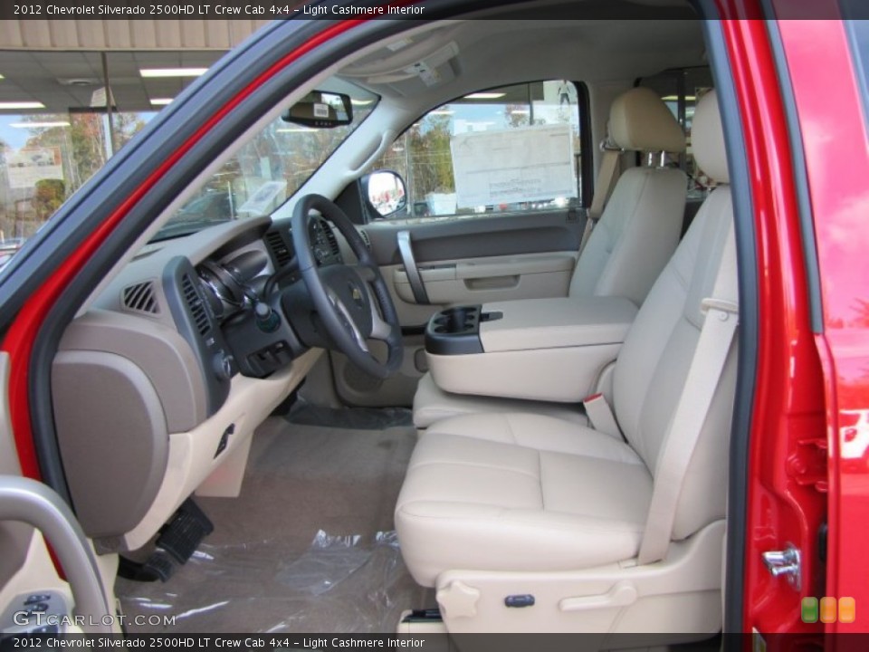 Light Cashmere Interior Photo for the 2012 Chevrolet Silverado 2500HD LT Crew Cab 4x4 #56263784