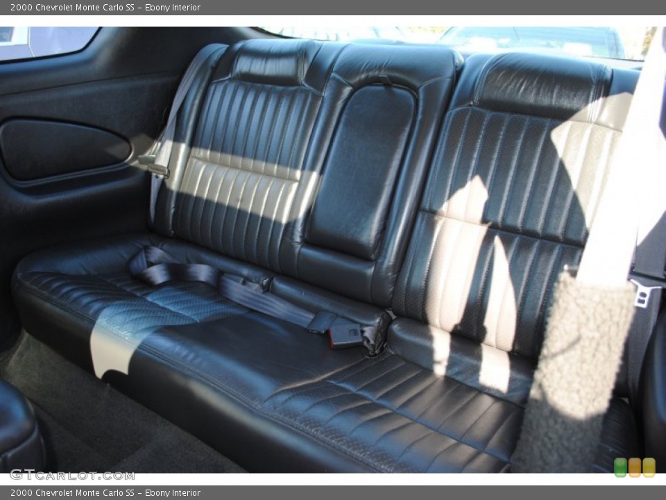 Ebony Interior Photo for the 2000 Chevrolet Monte Carlo SS #56267777