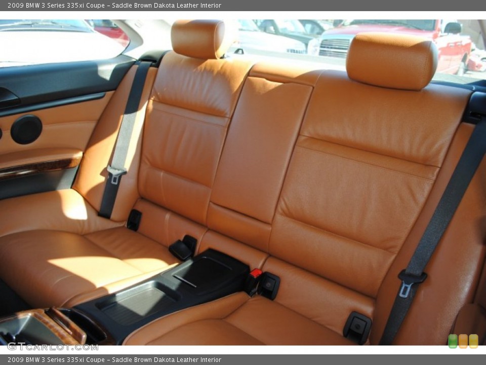 Saddle Brown Dakota Leather Interior Photo for the 2009 BMW 3 Series 335xi Coupe #56267882