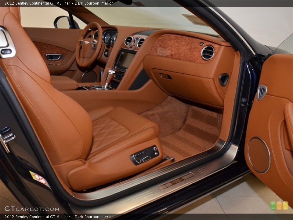 Dark Bourbon Interior Dashboard for the 2012 Bentley Continental GT Mulliner #56268680