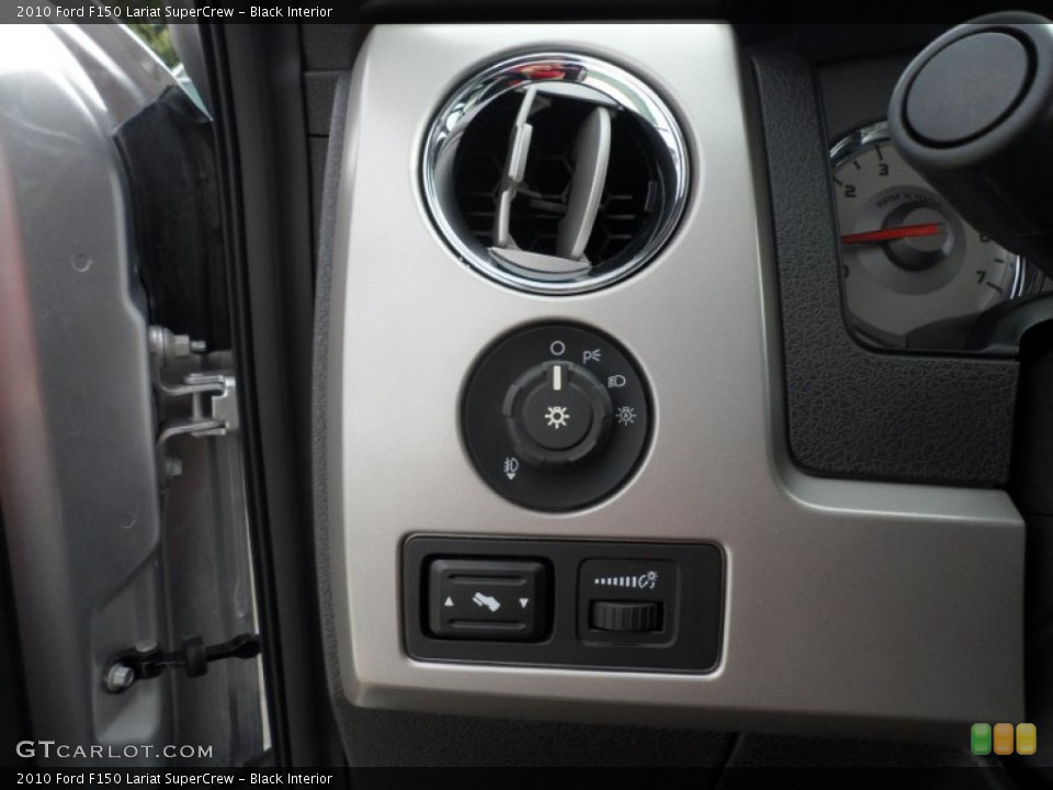 Black Interior Controls for the 2010 Ford F150 Lariat SuperCrew #56269295