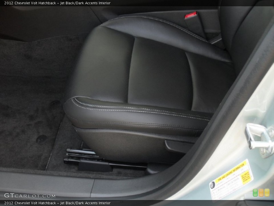 Jet Black/Dark Accents Interior Photo for the 2012 Chevrolet Volt Hatchback #56269424