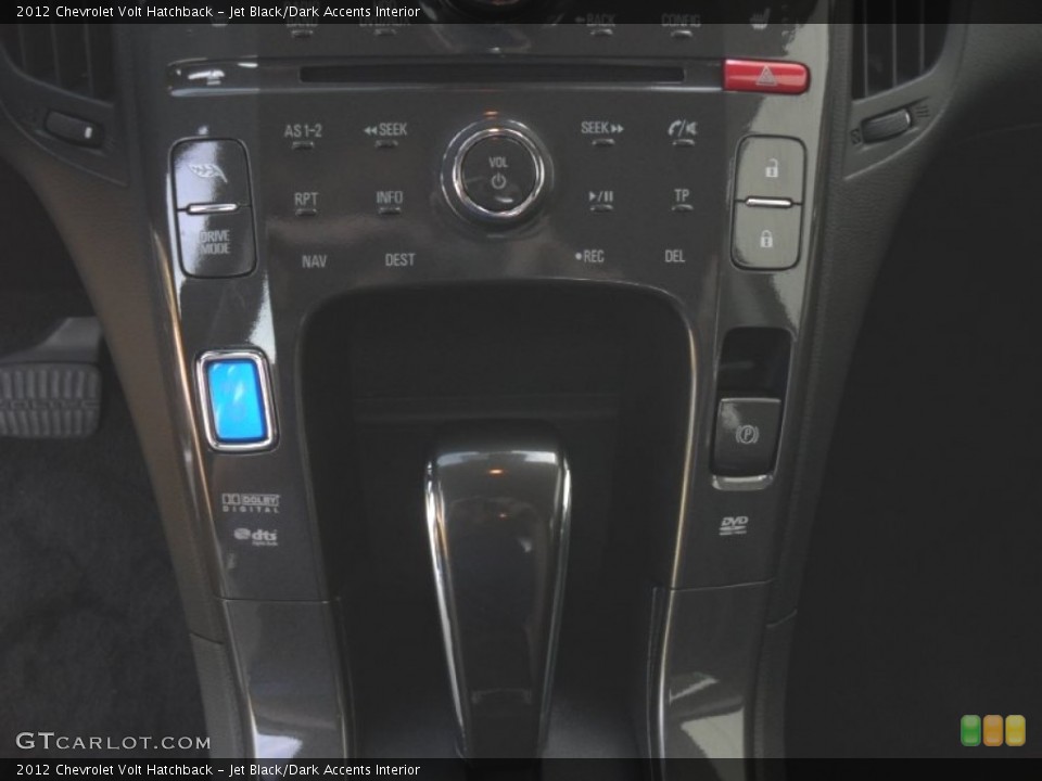 Jet Black/Dark Accents Interior Controls for the 2012 Chevrolet Volt Hatchback #56269443