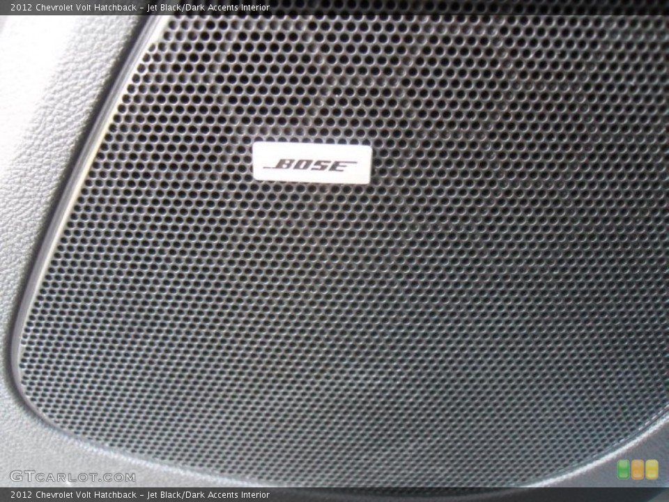 Jet Black/Dark Accents Interior Audio System for the 2012 Chevrolet Volt Hatchback #56269454
