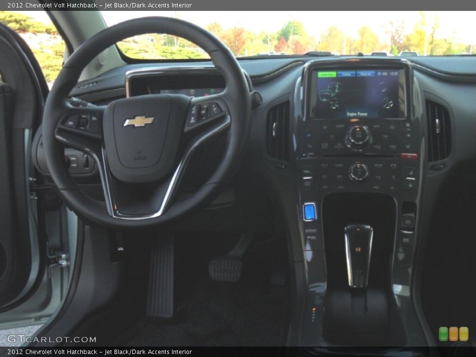 Jet Black/Dark Accents Interior Dashboard for the 2012 Chevrolet Volt Hatchback #56269475