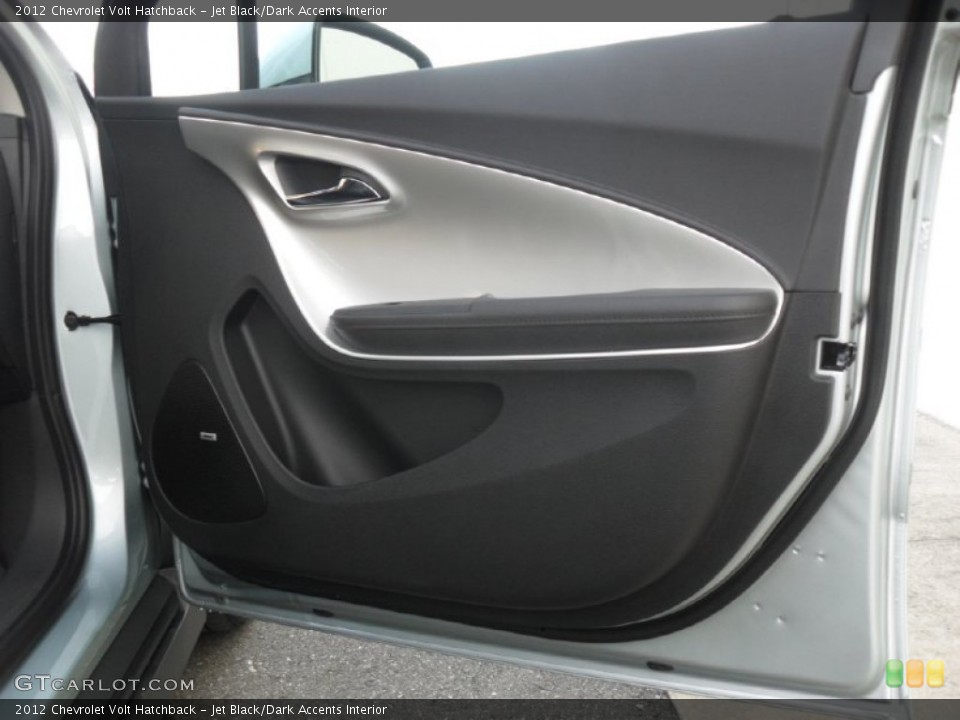Jet Black/Dark Accents Interior Door Panel for the 2012 Chevrolet Volt Hatchback #56269514