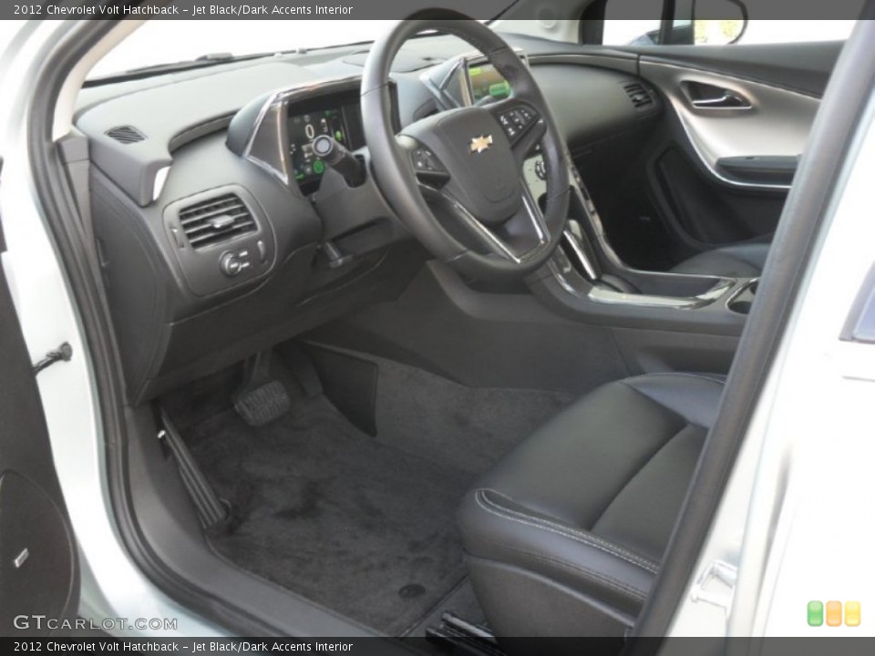 Jet Black/Dark Accents Interior Photo for the 2012 Chevrolet Volt Hatchback #56269541