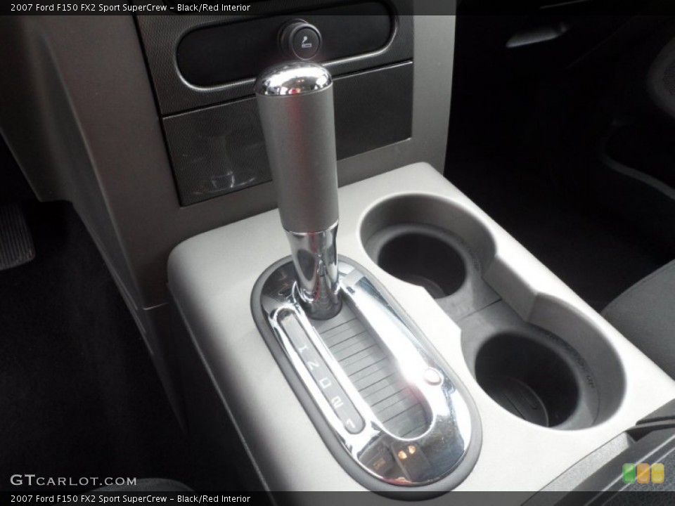 Black/Red Interior Transmission for the 2007 Ford F150 FX2 Sport SuperCrew #56270954