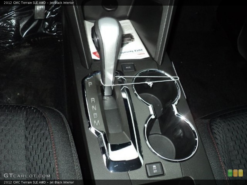 Jet Black Interior Transmission for the 2012 GMC Terrain SLE AWD #56271704
