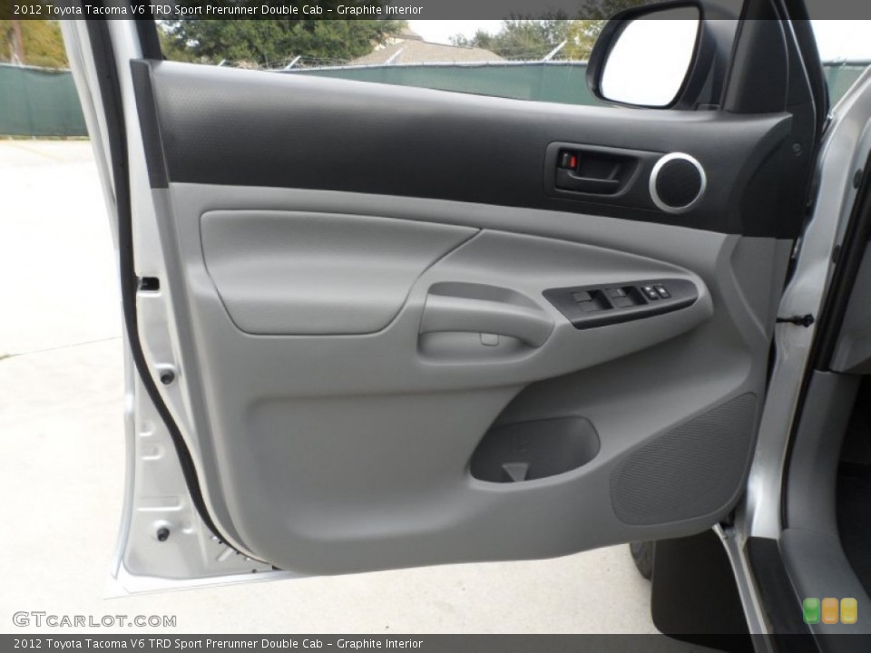 Graphite Interior Door Panel for the 2012 Toyota Tacoma V6 TRD Sport Prerunner Double Cab #56271863