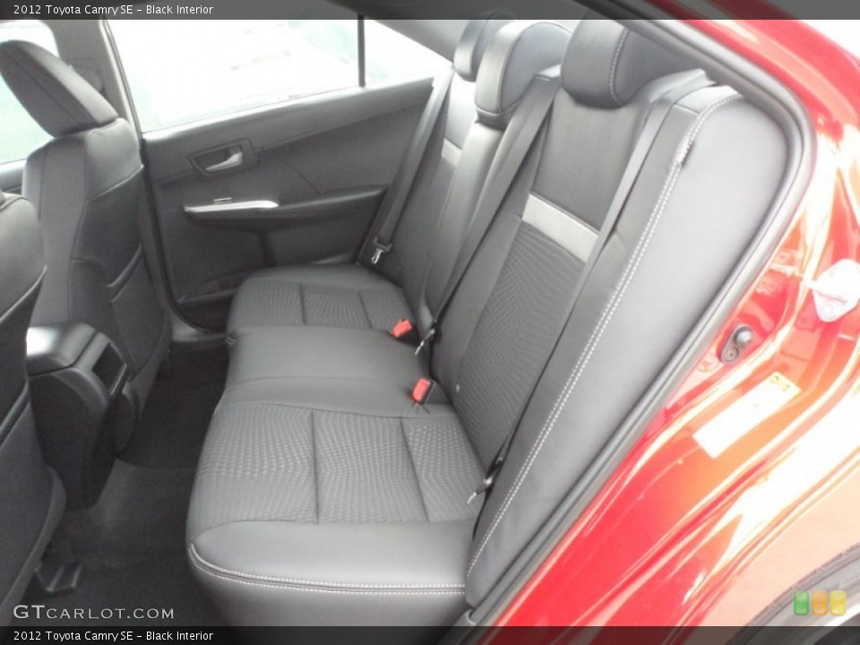 Black Interior Photo for the 2012 Toyota Camry SE #56272052