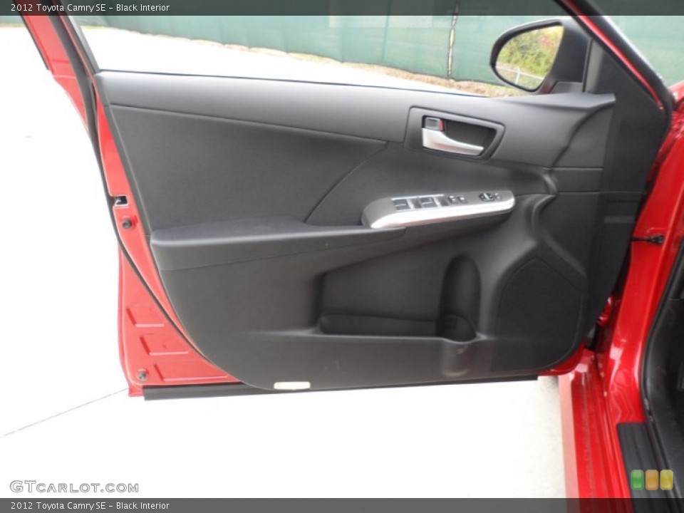 Black Interior Door Panel for the 2012 Toyota Camry SE #56272058
