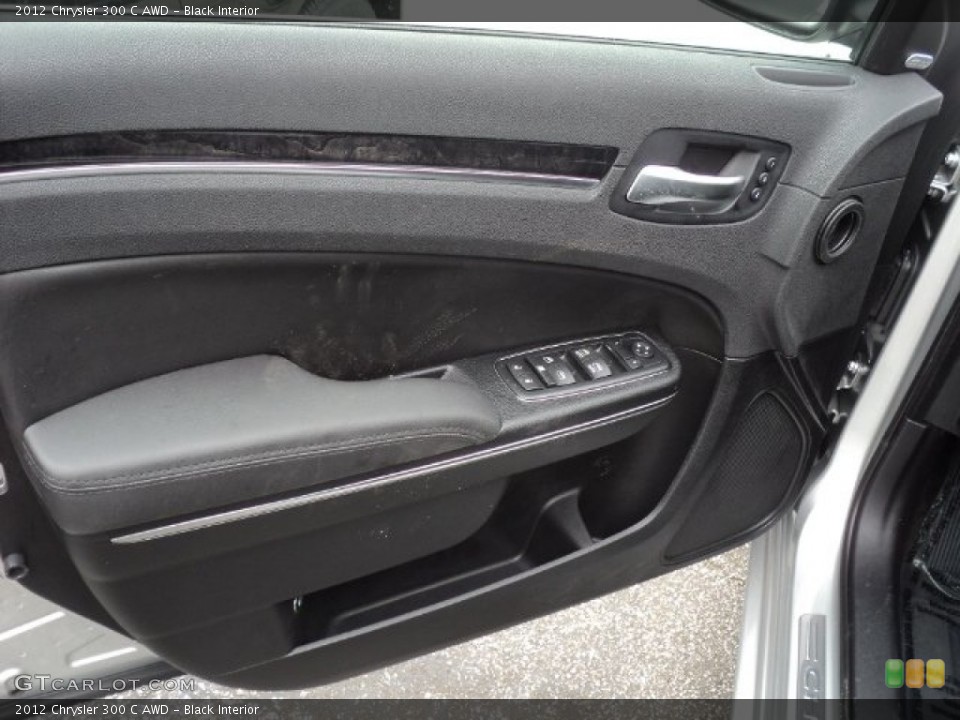 Black Interior Door Panel for the 2012 Chrysler 300 C AWD #56272325