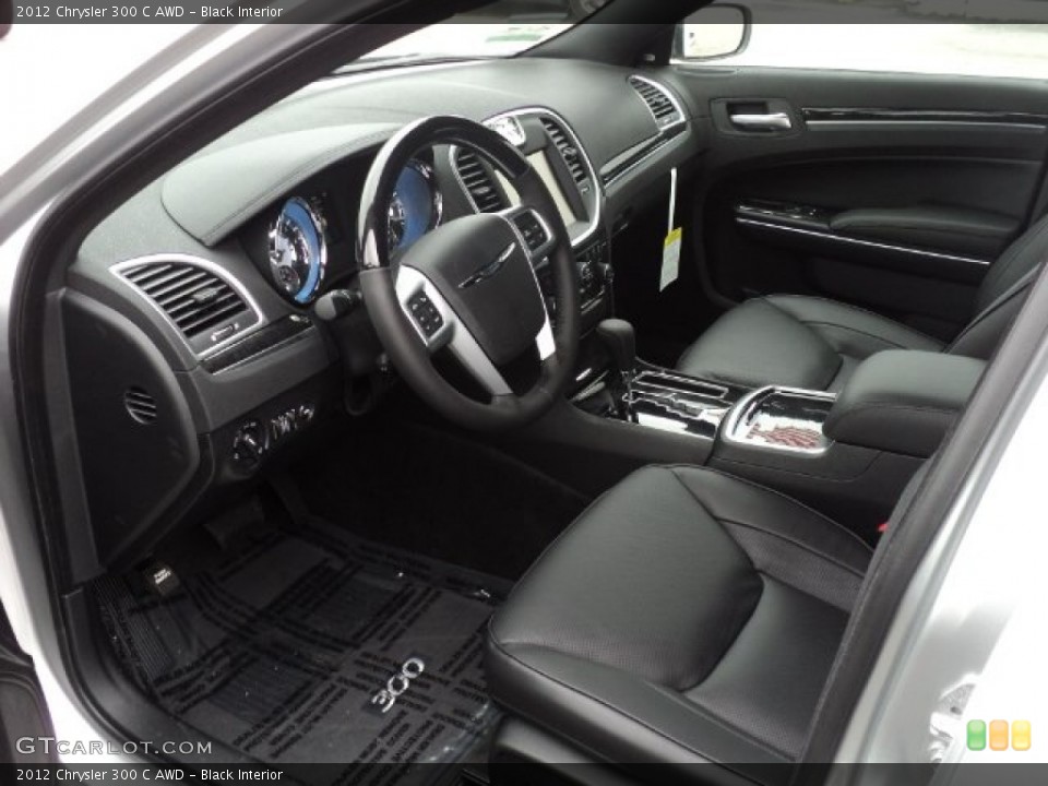 Black Interior Prime Interior for the 2012 Chrysler 300 C AWD #56272331