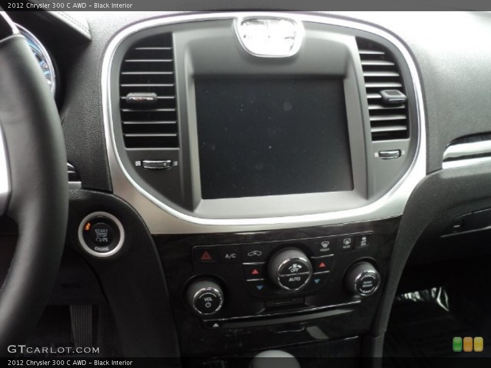 Black Interior Controls for the 2012 Chrysler 300 C AWD #56272349