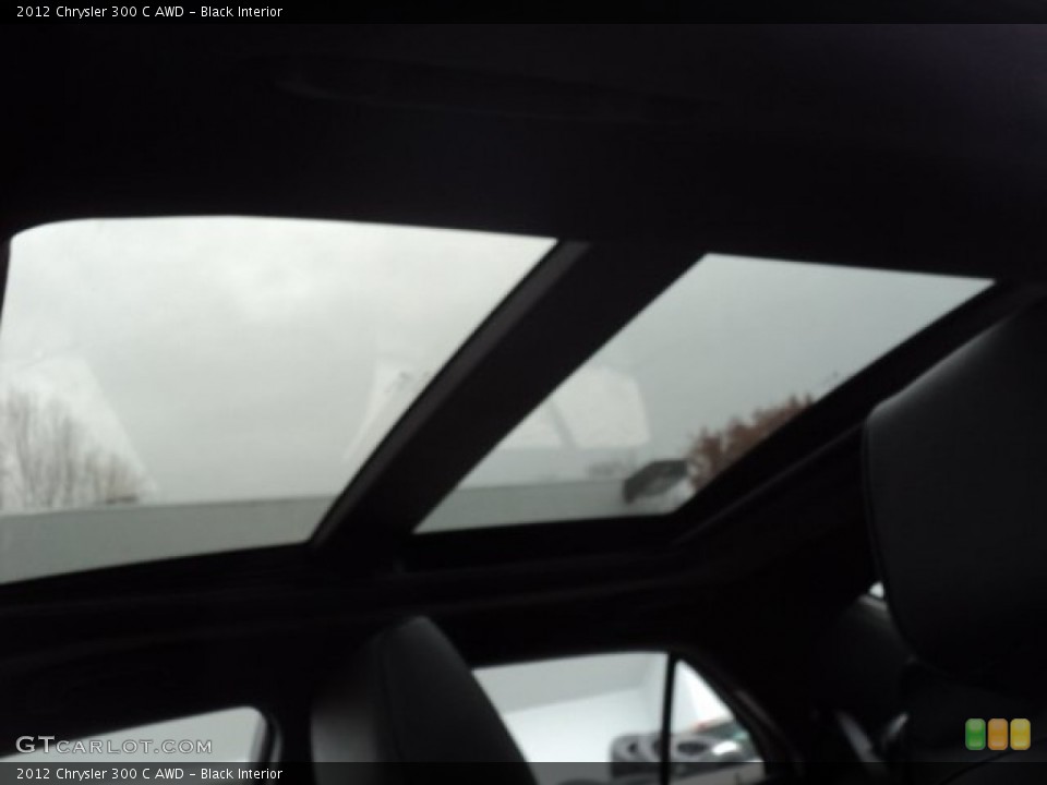 Black Interior Sunroof for the 2012 Chrysler 300 C AWD #56272355