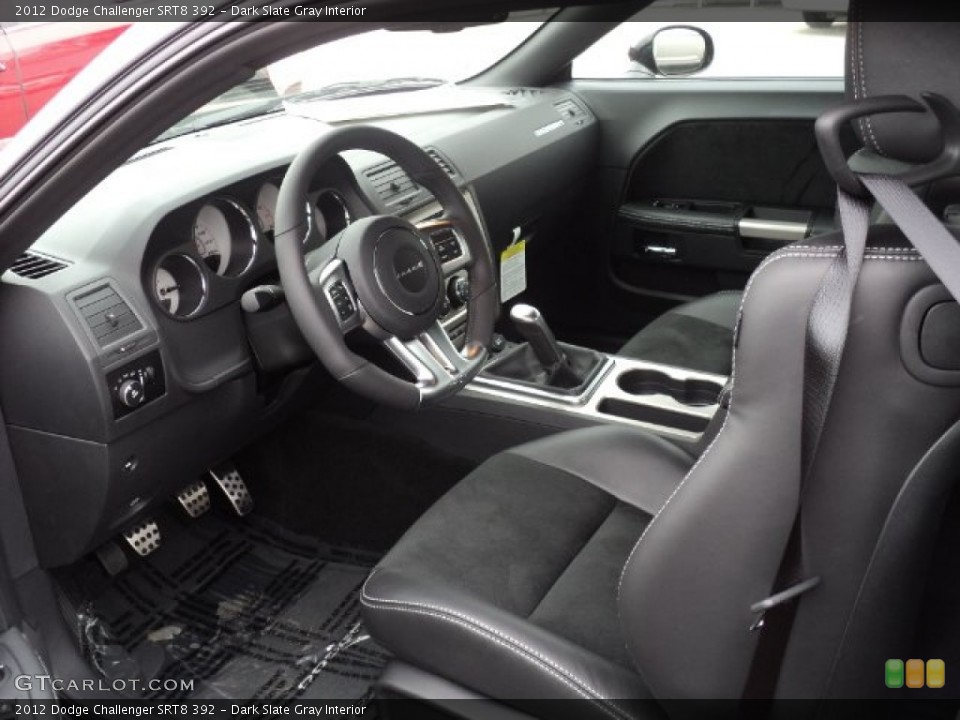 Dark Slate Gray Interior Photo for the 2012 Dodge Challenger SRT8 392 #56272634
