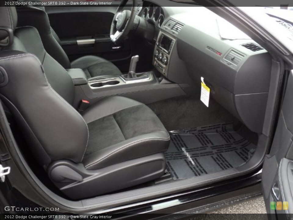 Dark Slate Gray Interior Photo for the 2012 Dodge Challenger SRT8 392 #56272691