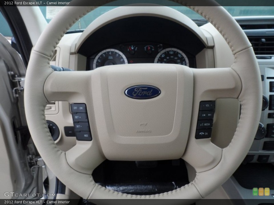 Camel Interior Steering Wheel for the 2012 Ford Escape XLT #56272970
