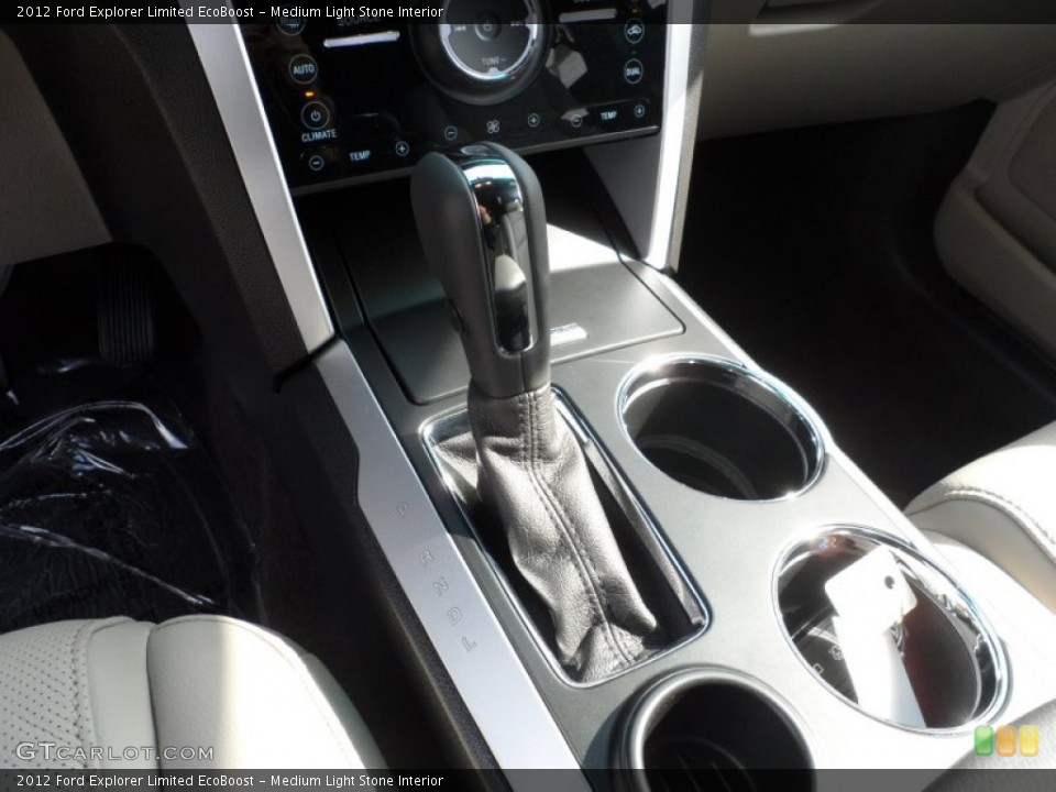 Medium Light Stone Interior Transmission for the 2012 Ford Explorer Limited EcoBoost #56273228