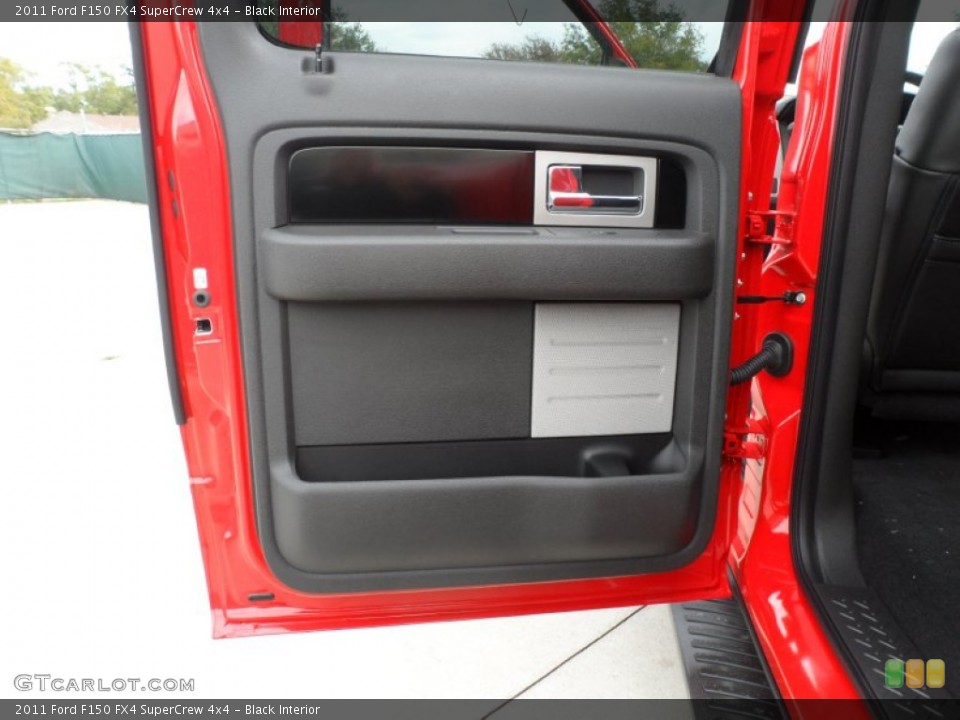 Black Interior Door Panel for the 2011 Ford F150 FX4 SuperCrew 4x4 #56273816