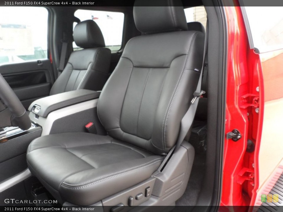 Black Interior Photo for the 2011 Ford F150 FX4 SuperCrew 4x4 #56273828
