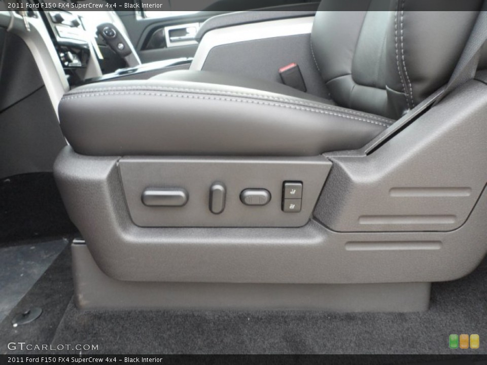 Black Interior Controls for the 2011 Ford F150 FX4 SuperCrew 4x4 #56273831