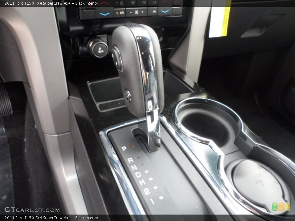 Black Interior Transmission for the 2011 Ford F150 FX4 SuperCrew 4x4 #56273858