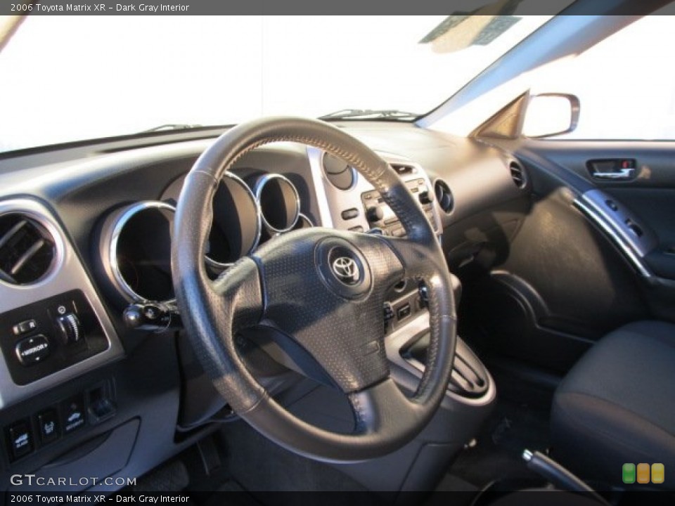 Dark Gray Interior Steering Wheel for the 2006 Toyota Matrix XR #56276142