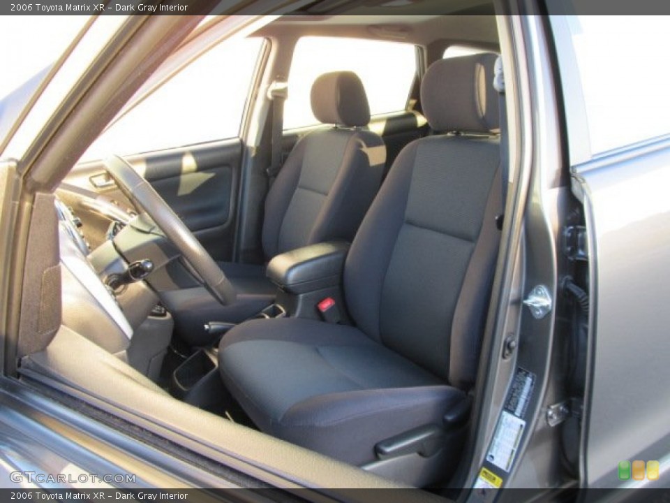 Dark Gray Interior Photo for the 2006 Toyota Matrix XR #56276151