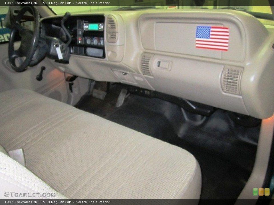 Neutral Shale Interior Dashboard for the 1997 Chevrolet C/K C1500 Regular Cab #56277132