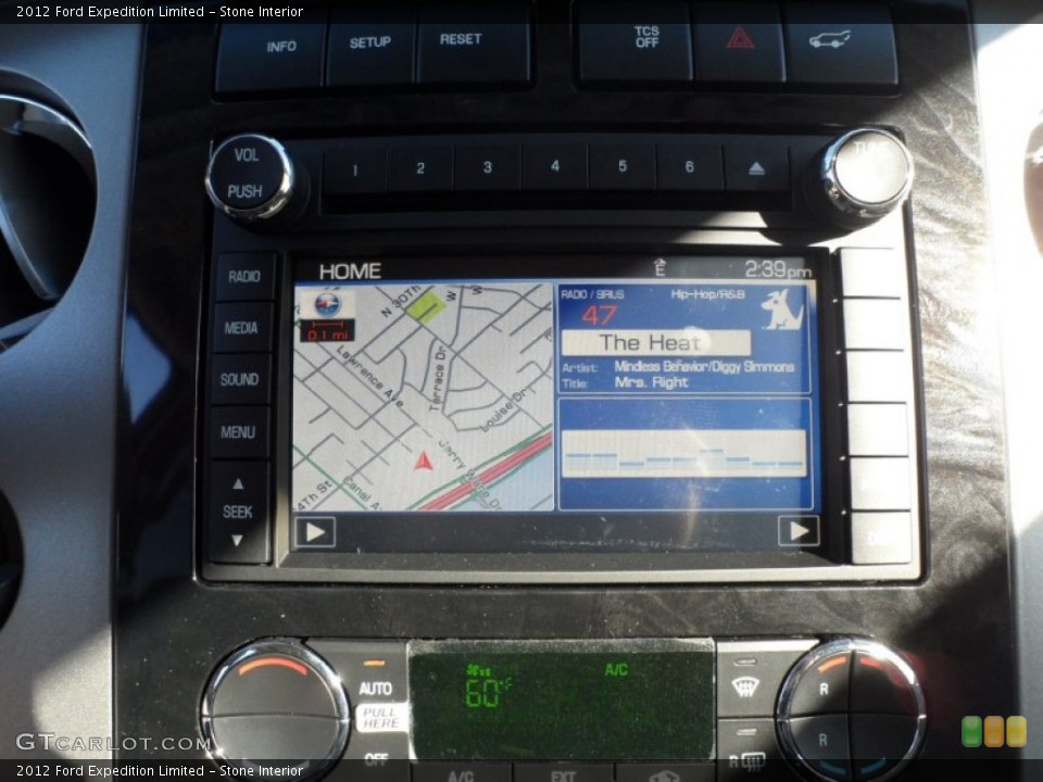 Stone Interior Navigation for the 2012 Ford Expedition Limited #56283441