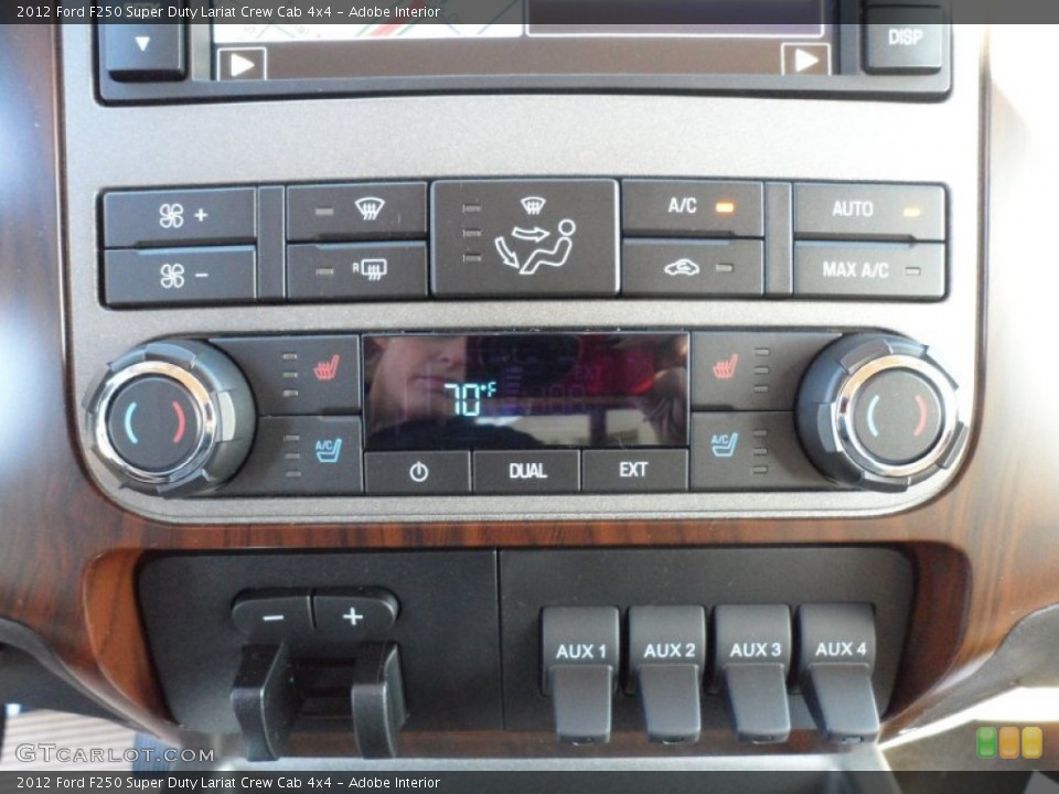 Adobe Interior Controls for the 2012 Ford F250 Super Duty Lariat Crew Cab 4x4 #56284492