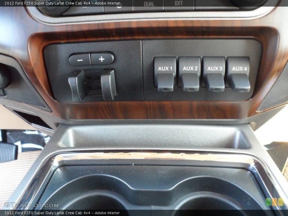 Adobe Interior Controls for the 2012 Ford F250 Super Duty Lariat Crew Cab 4x4 #56284503