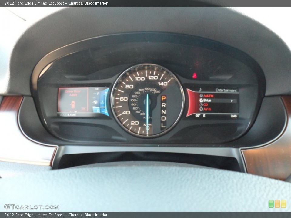 Charcoal Black Interior Gauges for the 2012 Ford Edge Limited EcoBoost #56285580
