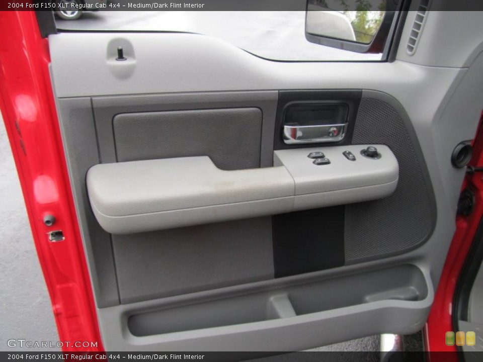 Medium/Dark Flint Interior Door Panel for the 2004 Ford F150 XLT Regular Cab 4x4 #56285586