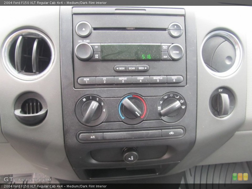 Medium/Dark Flint Interior Controls for the 2004 Ford F150 XLT Regular Cab 4x4 #56285622