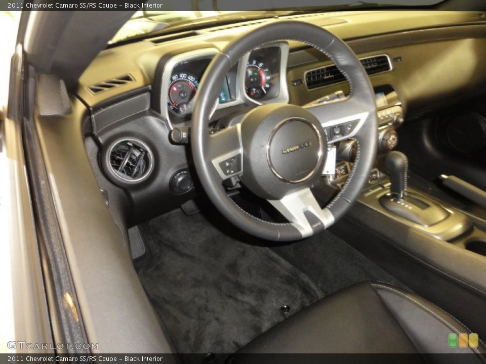 Black Interior Dashboard for the 2011 Chevrolet Camaro SS/RS Coupe #56287975