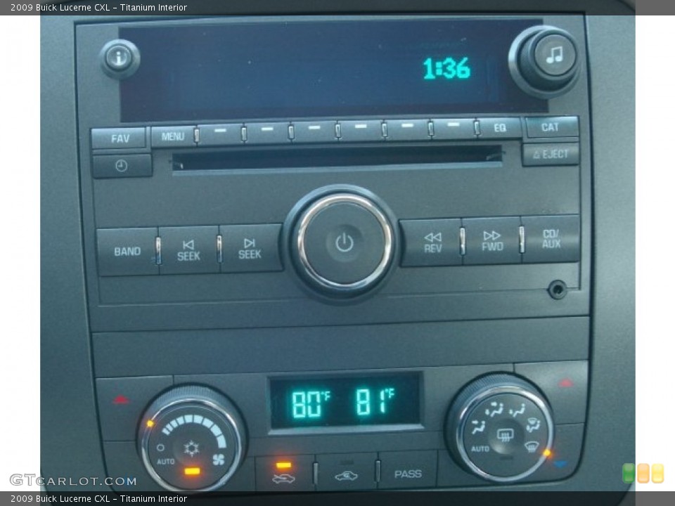 Titanium Interior Audio System for the 2009 Buick Lucerne CXL #56289000