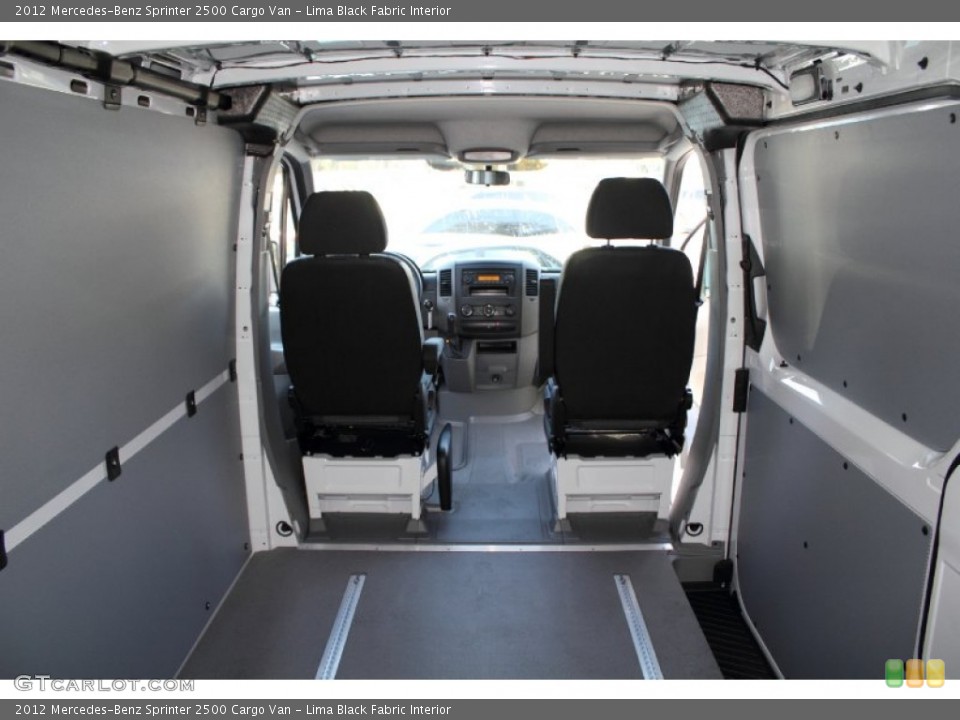 Lima Black Fabric Interior Photo for the 2012 Mercedes-Benz Sprinter 2500 Cargo Van #56292246